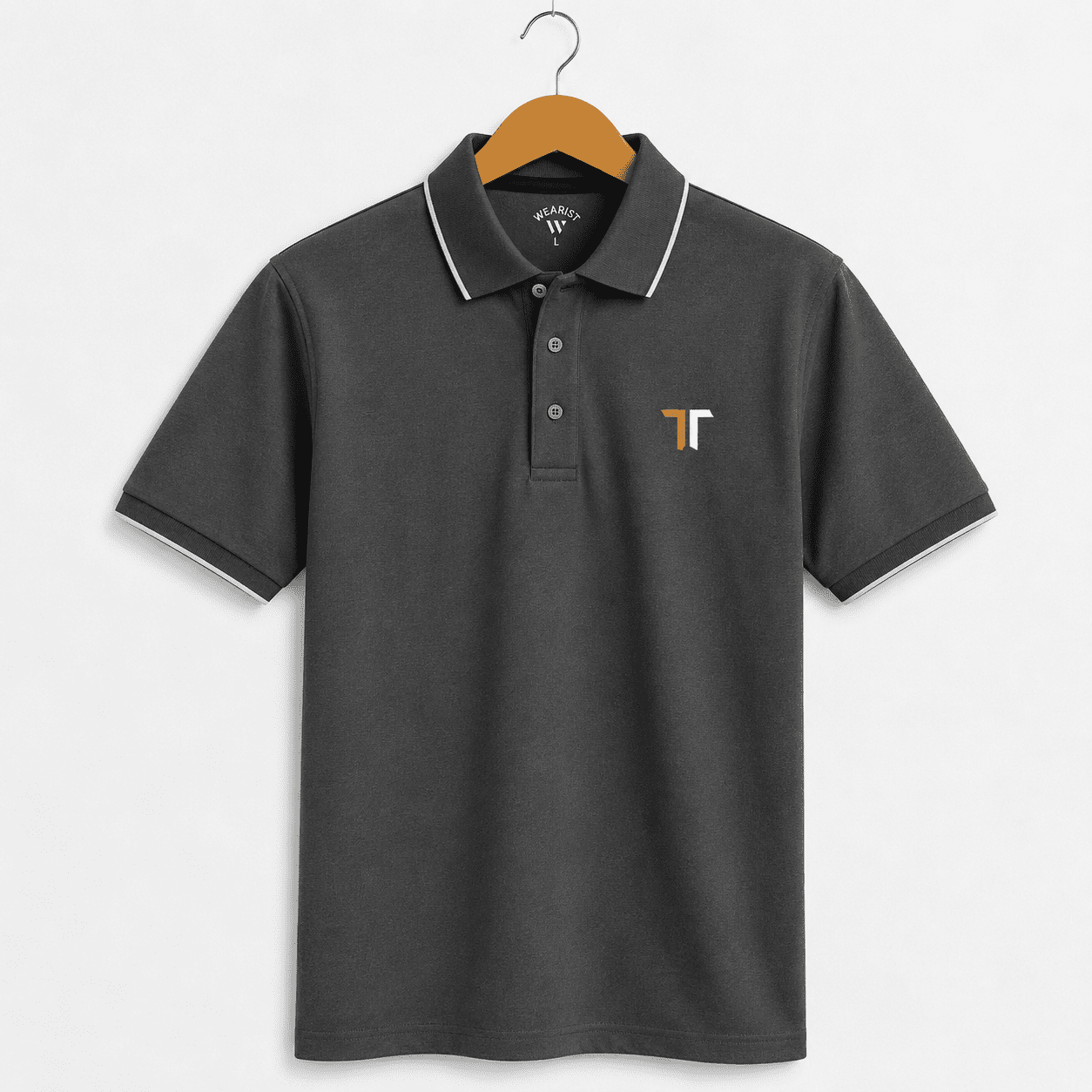 TT Premium Dark Grey Shirt for Men – Classic Fit Smart Casual Wear TT Premium Dark Grey Shirt for Men – Classic Fit Smart Casual Wear