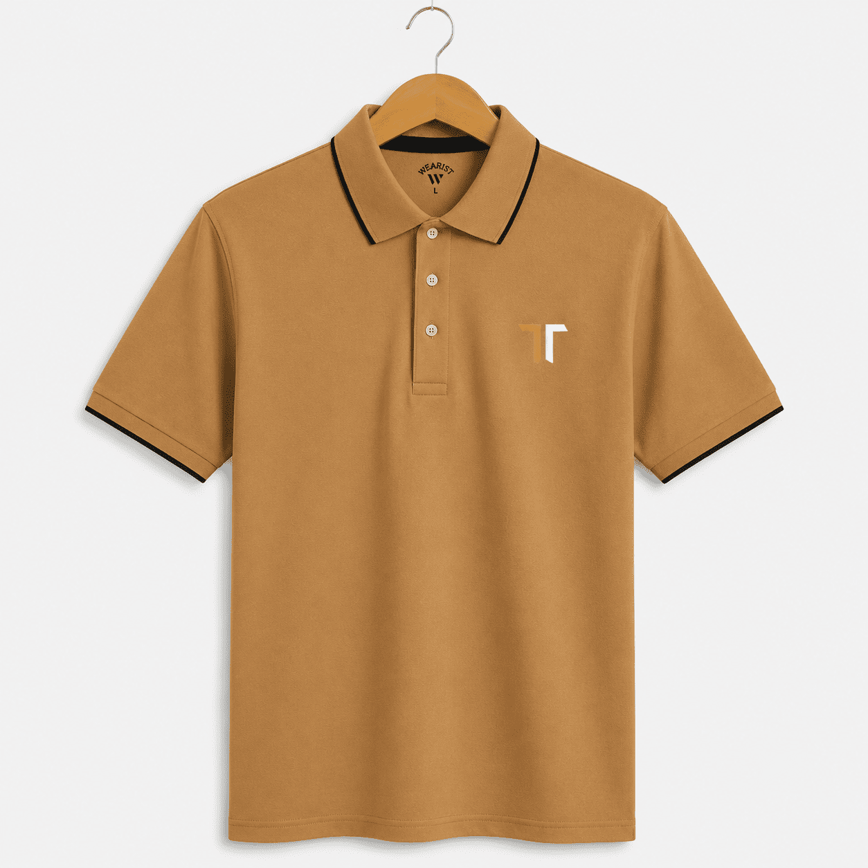 TT Premium Camel Polo Shirt for Men – Classic Fit Smart Casual Wear TT Premium Camel Polo Shirt for Men – Classic Fit Smart Casual Wear